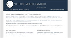 Desktop Screenshot of notebook-verleih-hamburg.de